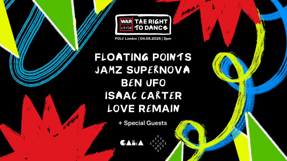 War Child x The Right To Dance 4th of May at FOLD
