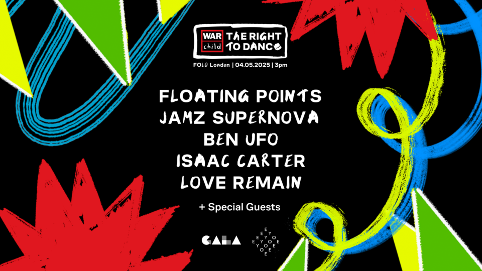 War Child x The Right To Dance 4th of May at FOLD