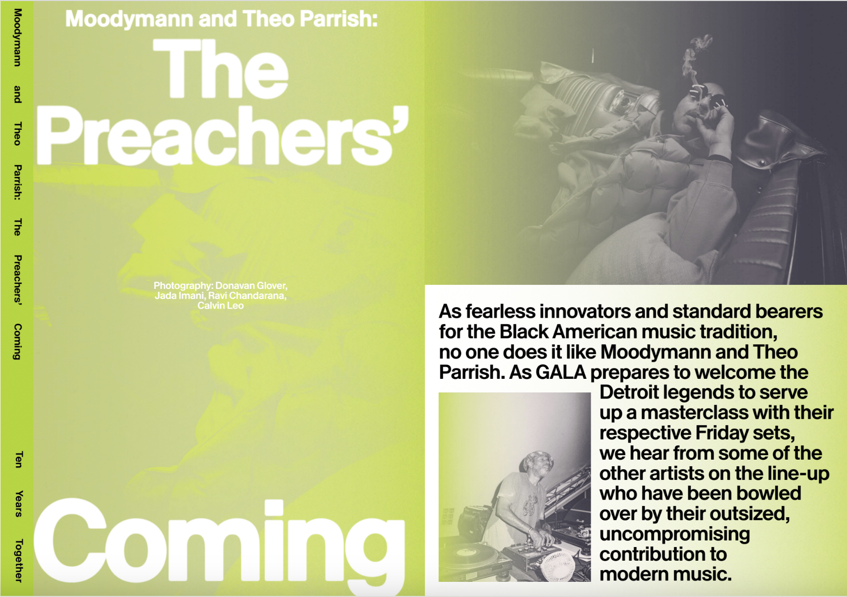 Moodymann and Theo Parrish: The Preachers’ Coming
